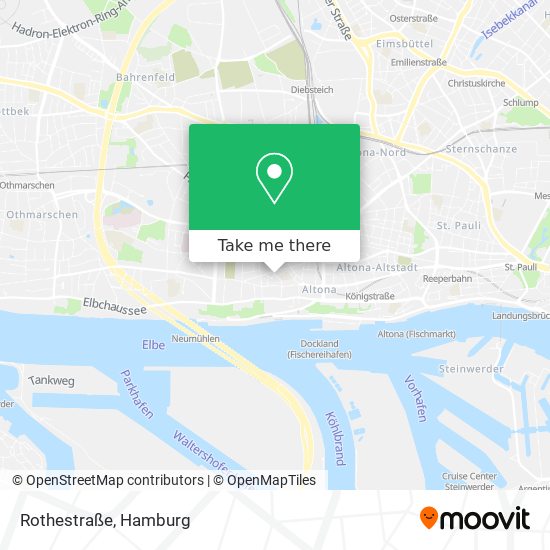 Карта Rothestraße