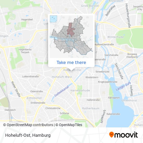 Карта Hoheluft-Ost