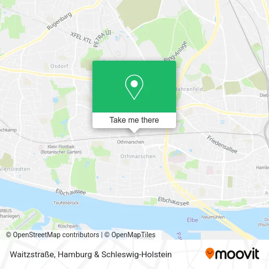 Waitzstraße map