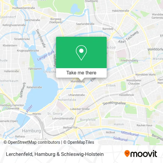 Карта Lerchenfeld