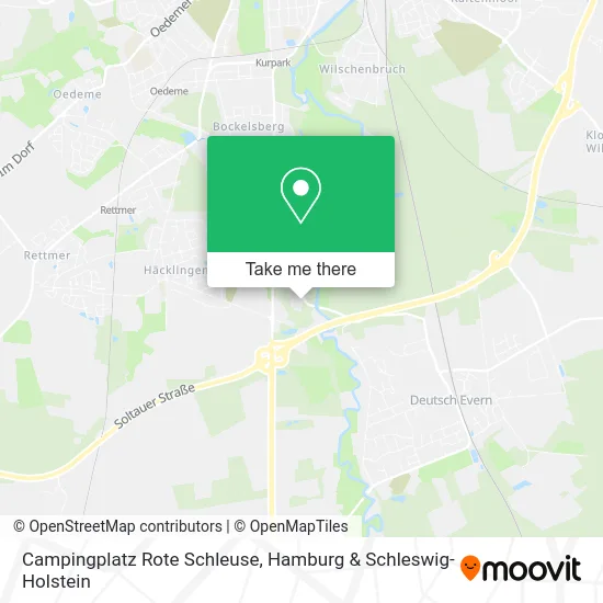 Карта Campingplatz Rote Schleuse