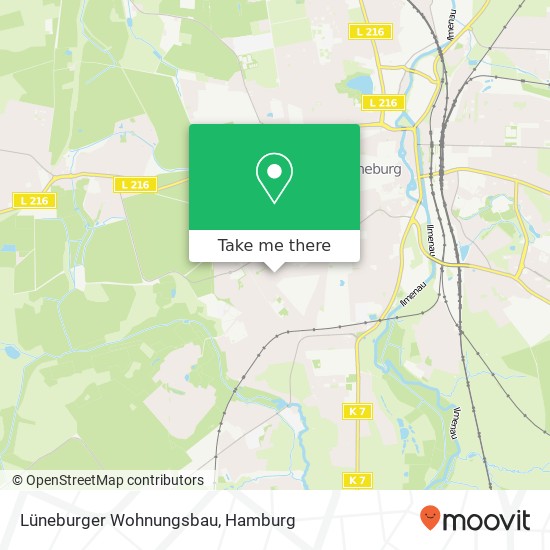 Lüneburger Wohnungsbau map