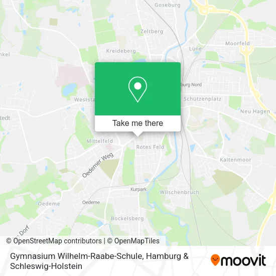 Gymnasium Wilhelm-Raabe-Schule map