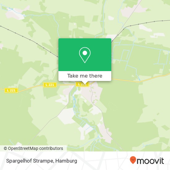 Spargelhof Strampe map