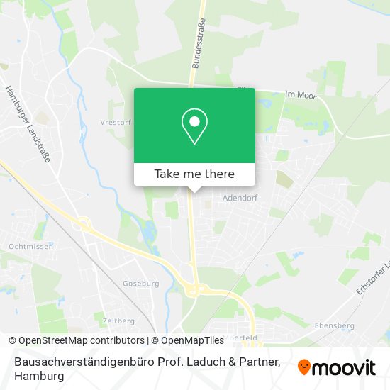 Bausachverständigenbüro Prof. Laduch & Partner map