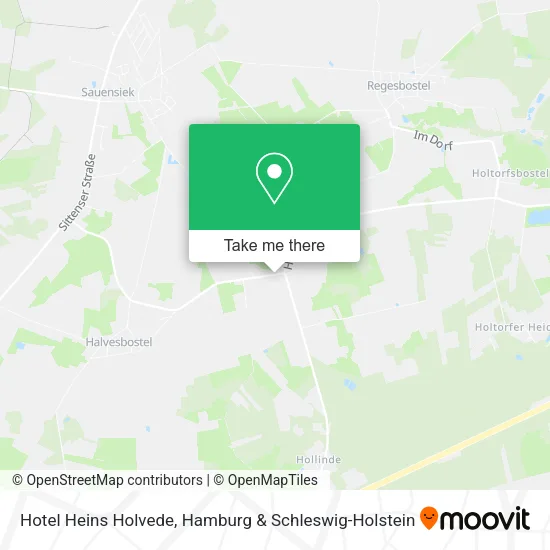 Карта Hotel Heins Holvede