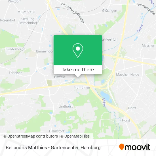 Карта Bellandris Matthies - Gartencenter