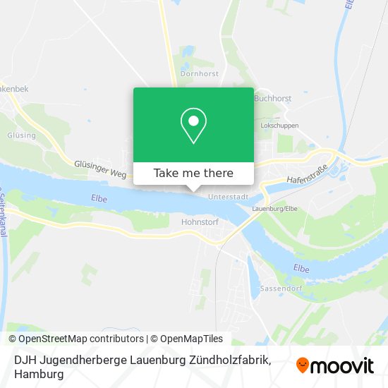 DJH Jugendherberge Lauenburg Zündholzfabrik map