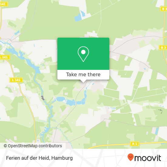 Ferien auf der Heid map