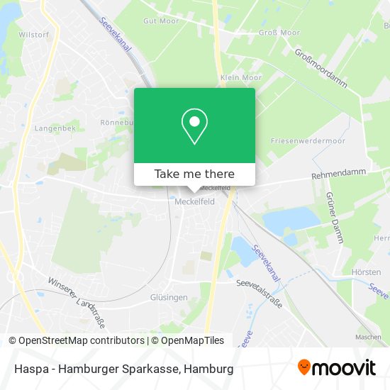 Haspa - Hamburger Sparkasse map