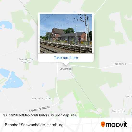 Bahnhof Schwanheide map