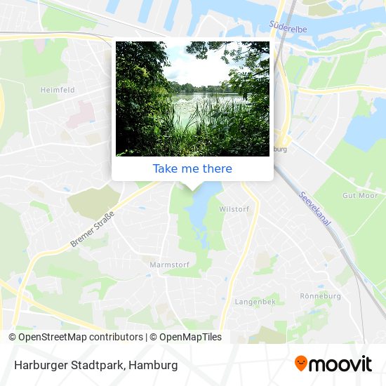 Harburger Stadtpark map