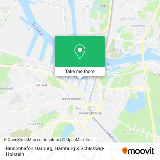 Карта Binnenhafen Harburg
