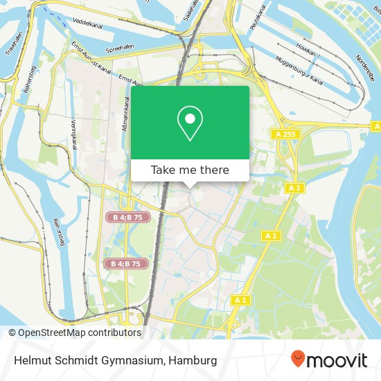 Helmut Schmidt Gymnasium map