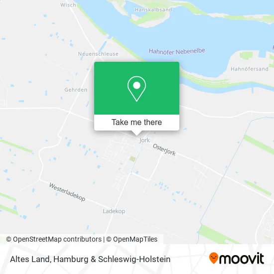 Карта Altes Land