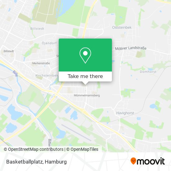 Basketballplatz map