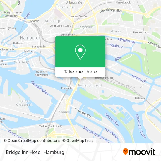 Карта Bridge Inn Hotel