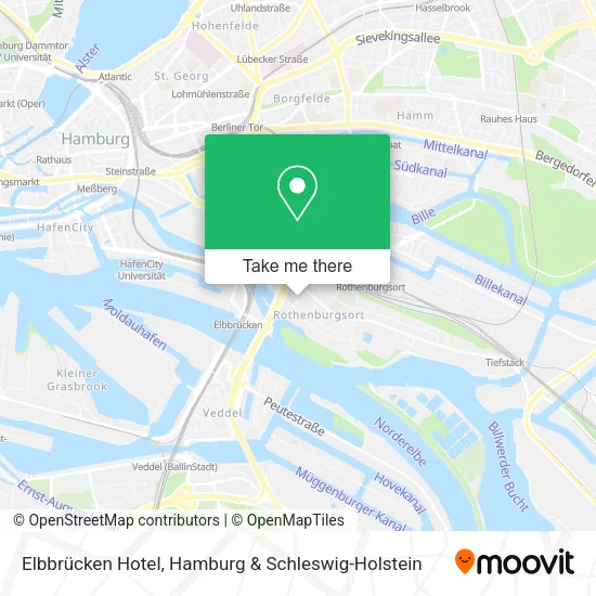 Карта Elbbrücken Hotel