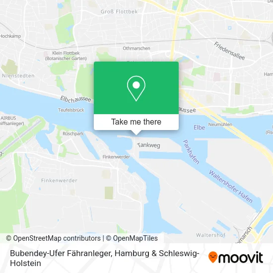 Карта Bubendey-Ufer Fähranleger