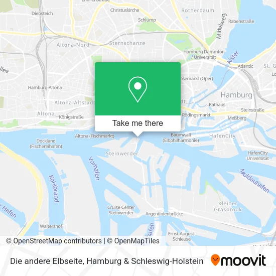 Die andere Elbseite map