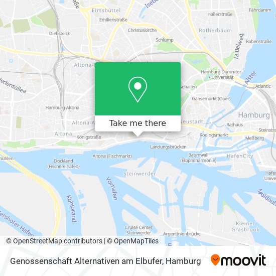 Genossenschaft Alternativen am Elbufer map