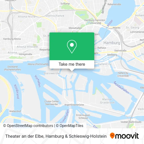 Карта Theater an der Elbe