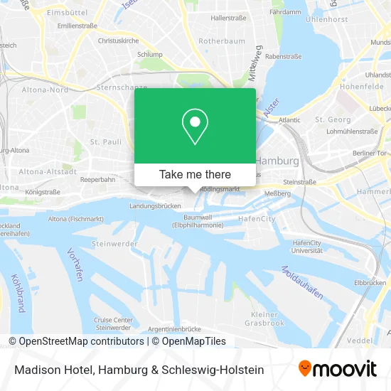 Карта Madison Hotel