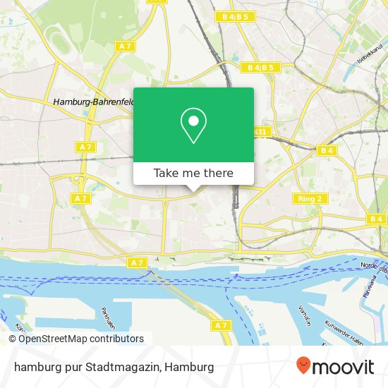 hamburg pur Stadtmagazin map