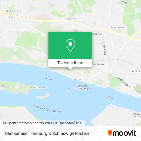 Карта Blankenese