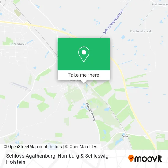 Карта Schloss Agathenburg