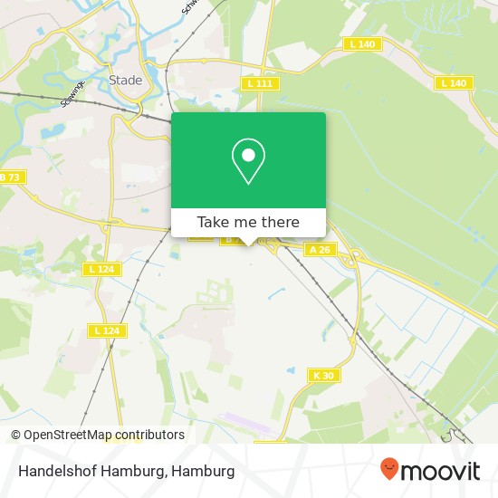 Handelshof Hamburg map