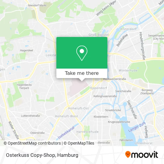 Карта Osterkuss Copy-Shop