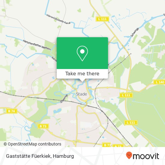 Gaststätte Füerkiek map