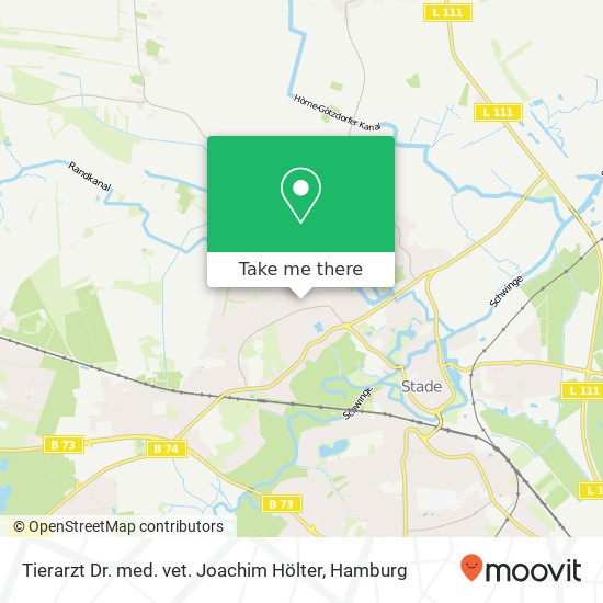 Tierarzt Dr. med. vet. Joachim Hölter map