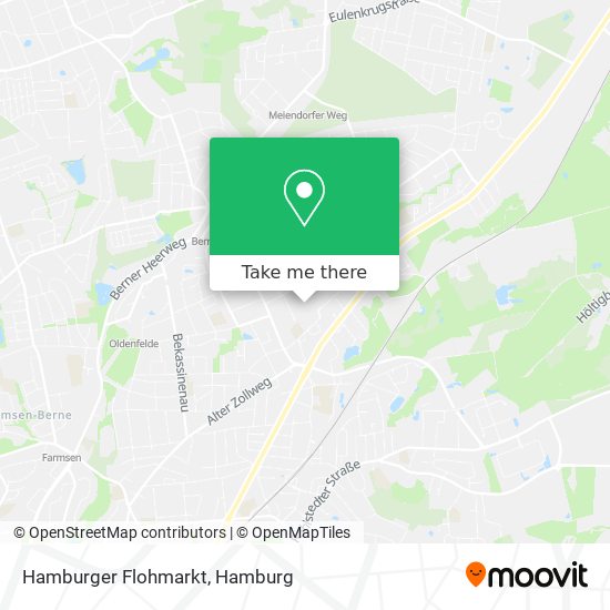 Hamburger Flohmarkt map