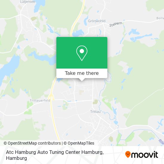 Atc Hamburg Auto Tuning Center Hamburg map