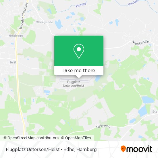Flugplatz Uetersen / Heist - Edhe map