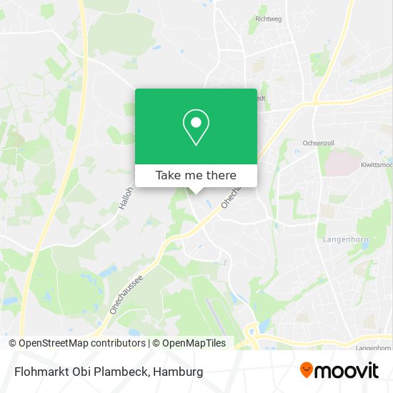 Flohmarkt Obi Plambeck map