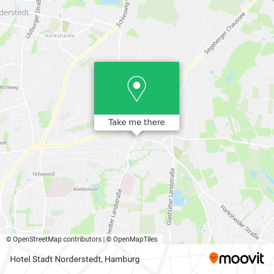 Hotel Stadt Norderstedt map