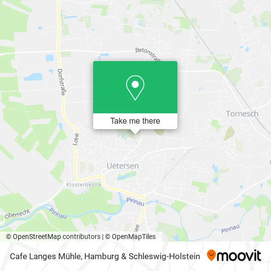 Карта Cafe Langes Mühle