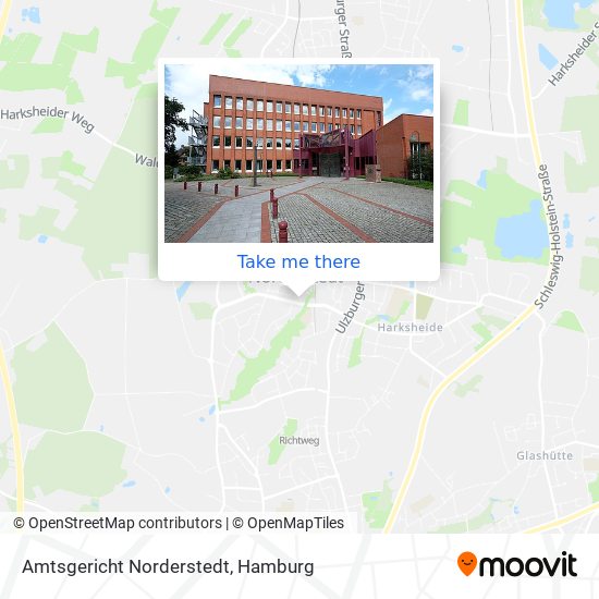 Карта Amtsgericht Norderstedt