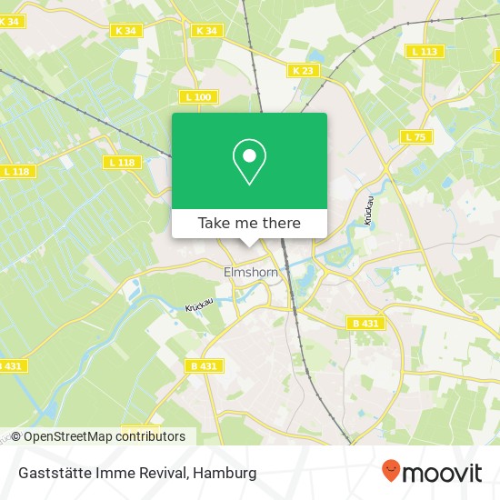 Карта Gaststätte Imme Revival