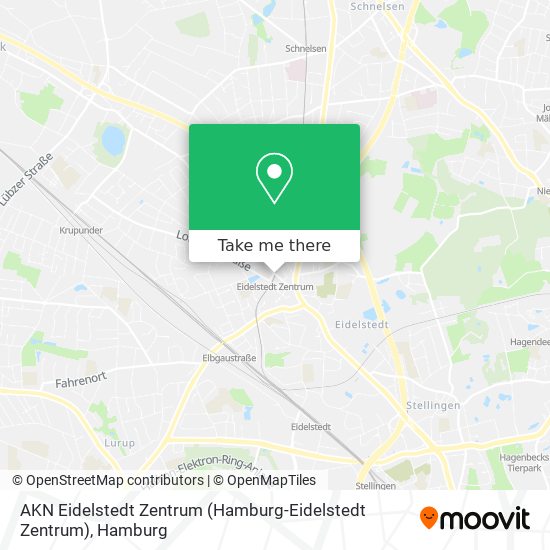 AKN Eidelstedt Zentrum (Hamburg-Eidelstedt Zentrum) map