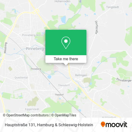 Карта Hauptstraße 131