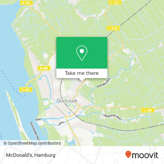 McDonald's map