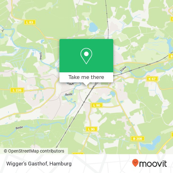 Wigger's Gasthof map