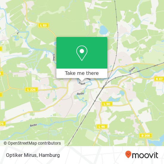 Optiker Mirus map