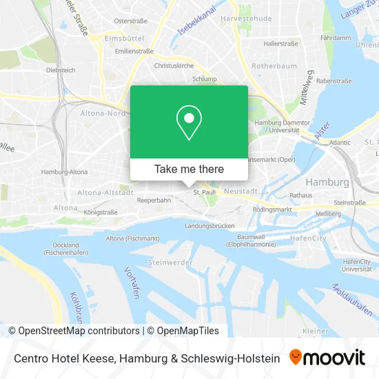 Карта Centro Hotel Keese
