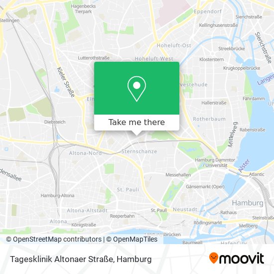 Tagesklinik Altonaer Straße map