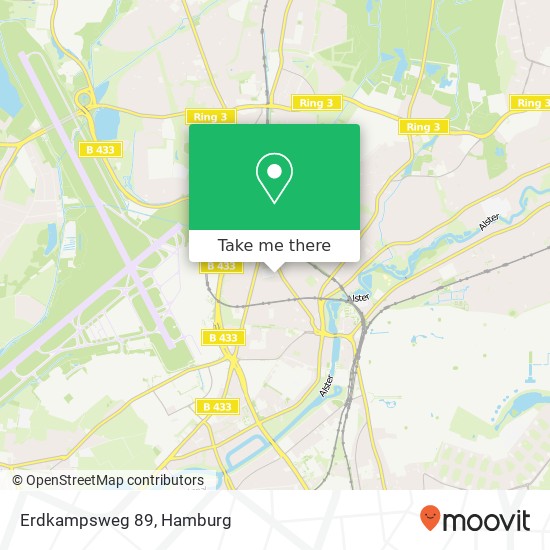 Карта Erdkampsweg 89
